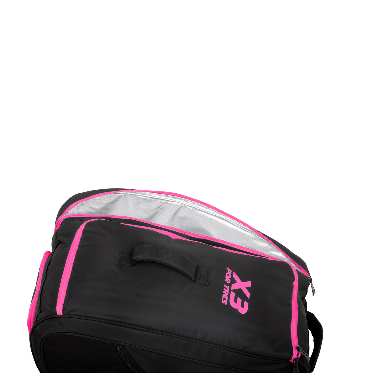 Borsone Nero e Fucsia