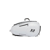 Borsone bianco e logo nero Bahia