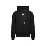 Niger nero- felpa in cotone caldo con cappuccio