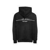 Niger nero- felpa in cotone caldo con cappuccio