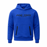 PERU' Royal - Felpa in cotone mid season con marsupio