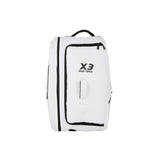 Borsone bianco e logo nero Bahia