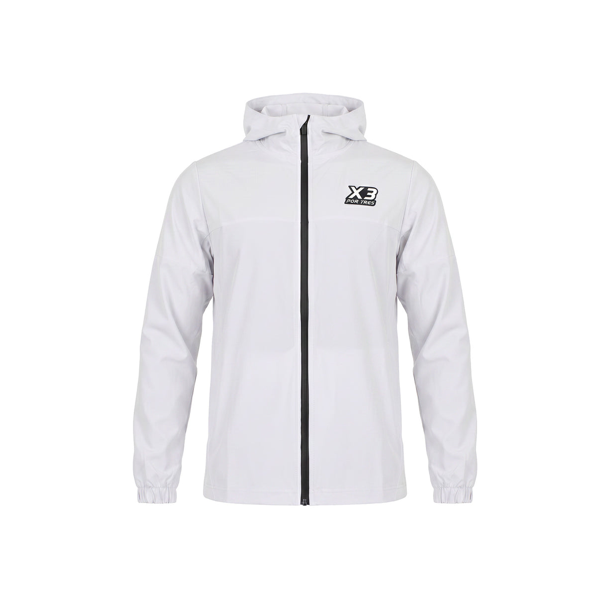 ALABAMA Bianco- giacca full zip in nylon- mid season