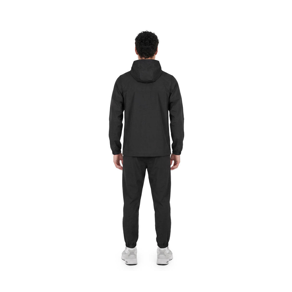 ALABAMA Nero- giacca full zip in nylon- mid season