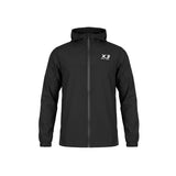 ALABAMA Nero- giacca full zip in nylon- mid season