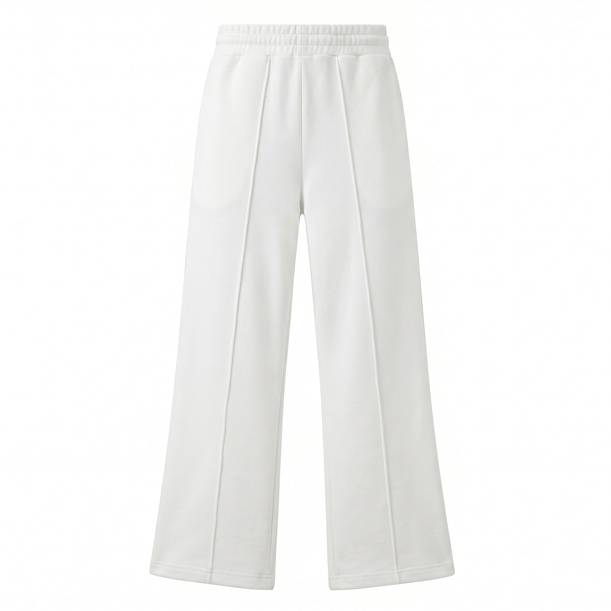 ALBERTA Off White - Pantalone felpa donna X3 Por Tres – modello a zampa
