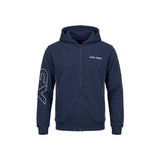ARIZONA Blu- felpa full zip in cotone caldo