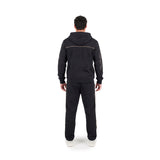 ARIZONA Nero - Felpa full zip in cotone caldo