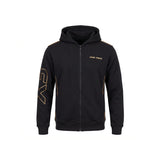ARIZONA Nero - Felpa full zip in cotone caldo