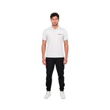 CORSICA Polo unisex bianco in cotone