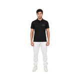 CORSICA Polo unisex nero in cotone