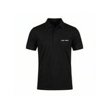 CORSICA Polo unisex nero in cotone