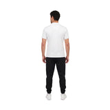 CRETA Polo unisex bianco in cotone piquet