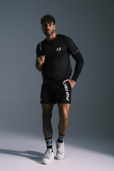 T-shirt Atlanta nero