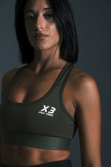 Top Anversa Verde Militare