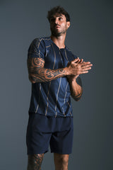 T-shirt Boston Blu