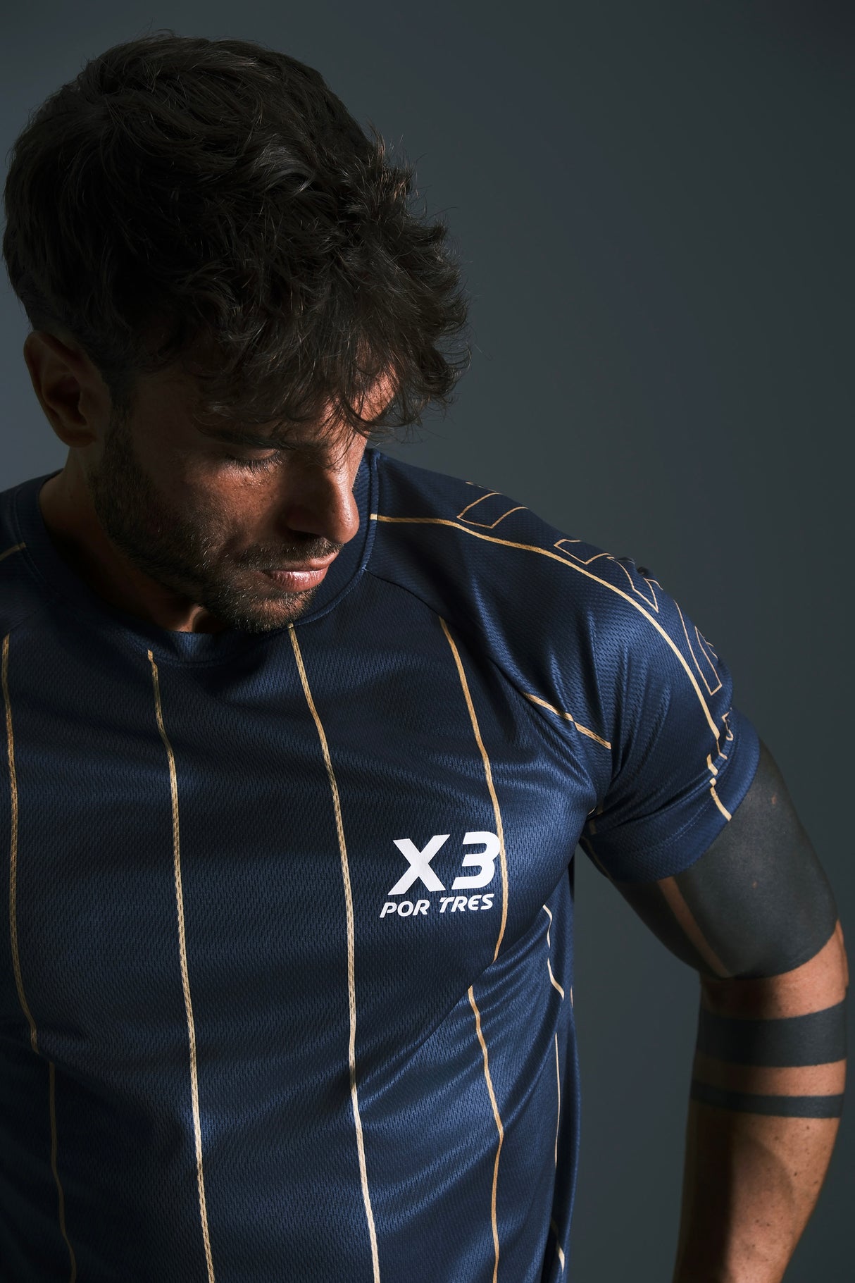 T-shirt Boston Blu