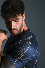 T-shirt Boston Blu