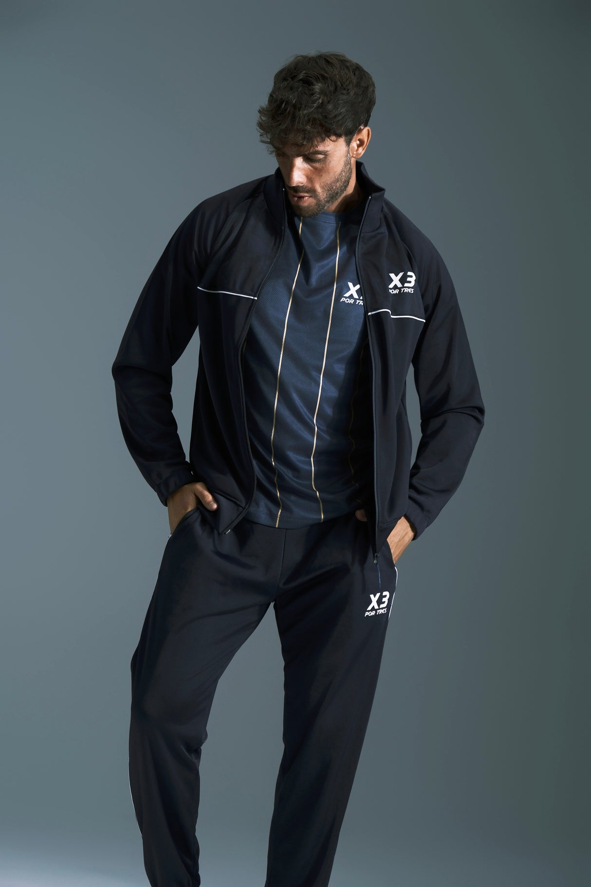 T-shirt Boston Blu