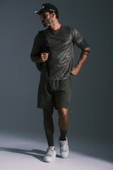 T-shirt Detroit verde militare