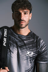 T-shirt Chicago grigio