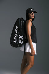 Borsone Padel Nero e Bianco