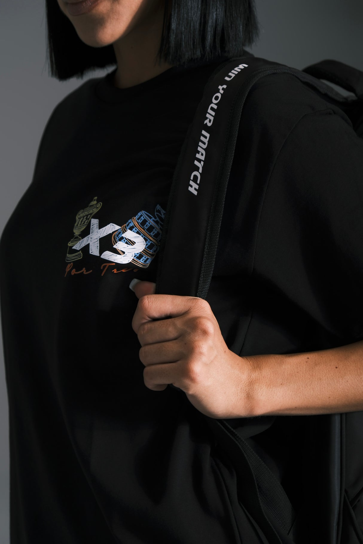 T-shirt Luter Nera