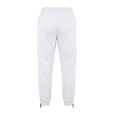 GEORGIA Bianco- Pantalone in nylon con zip alle caviglie- mid season