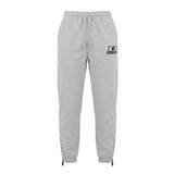 GEORGIA Grigio- Pantalone in nylon con zip alle caviglie- mid season