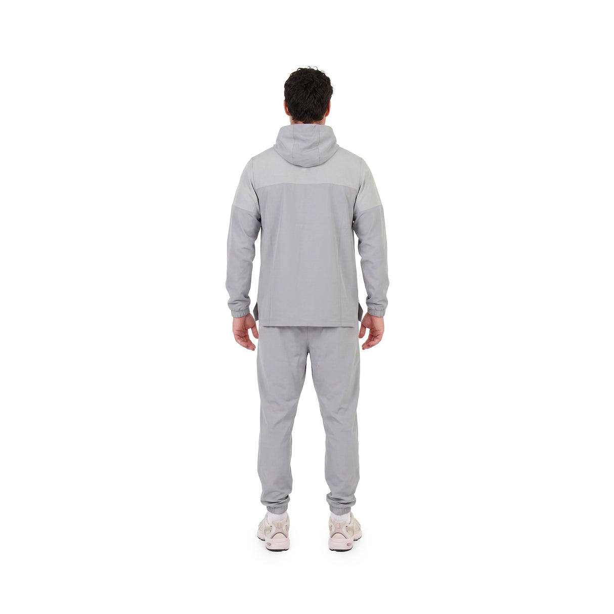 GEORGIA Grigio- Pantalone in nylon con zip alle caviglie- mid season