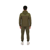 GEORGIA Verde Militare- Pantalone in nylon con zip alle caviglie- mid season