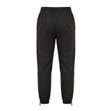 GEORGIA Nero- Pantalone in nylon con zip alle caviglie- mid season