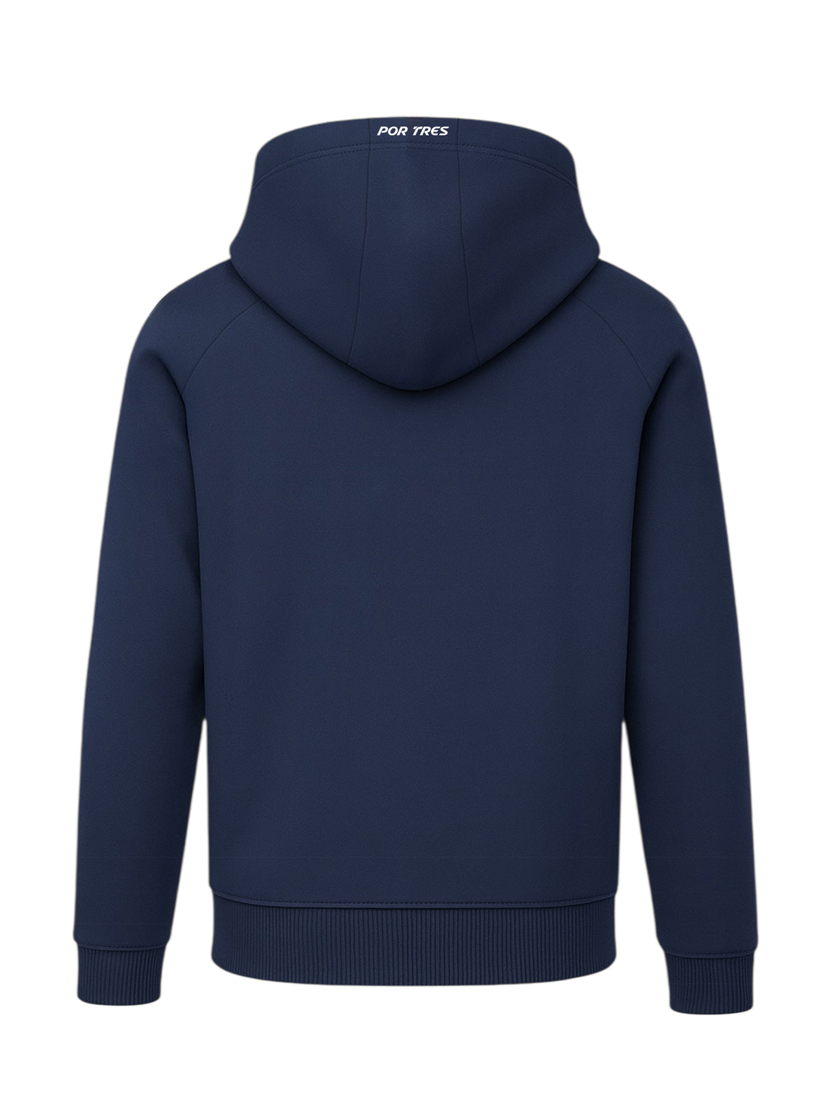 Felpa full zip con cappuccio Huston Blu