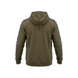 INDIANA Verde Militare - Giacca full zip in cotone tecnico- mid season