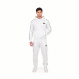 KANSAS Off White- Felpa in cotone caldo con marsupio