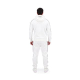 KANSAS Off White- Felpa in cotone caldo con marsupio