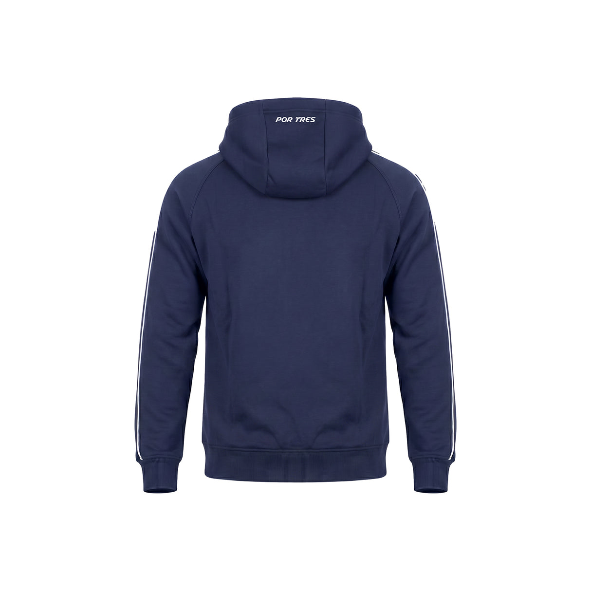 NEVADA Blu - Felpa full zip in cotone caldo