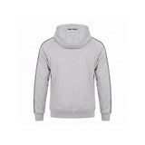 NEVADA Grigio - Felpa full zip in cotone caldo