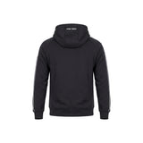 NEVADA Nero - Felpa full zip in cotone caldo