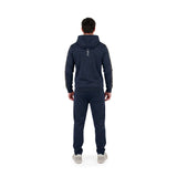 OHIO Blu - Pantalone in cotone tecnico con zip alle caviglie