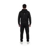 OHIO Nero- Pantalone in cotone tecnico con zip alle caviglie