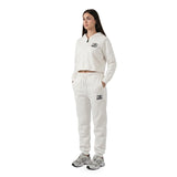 ONTARIO Off-White Felpa crop donna con cappuccio