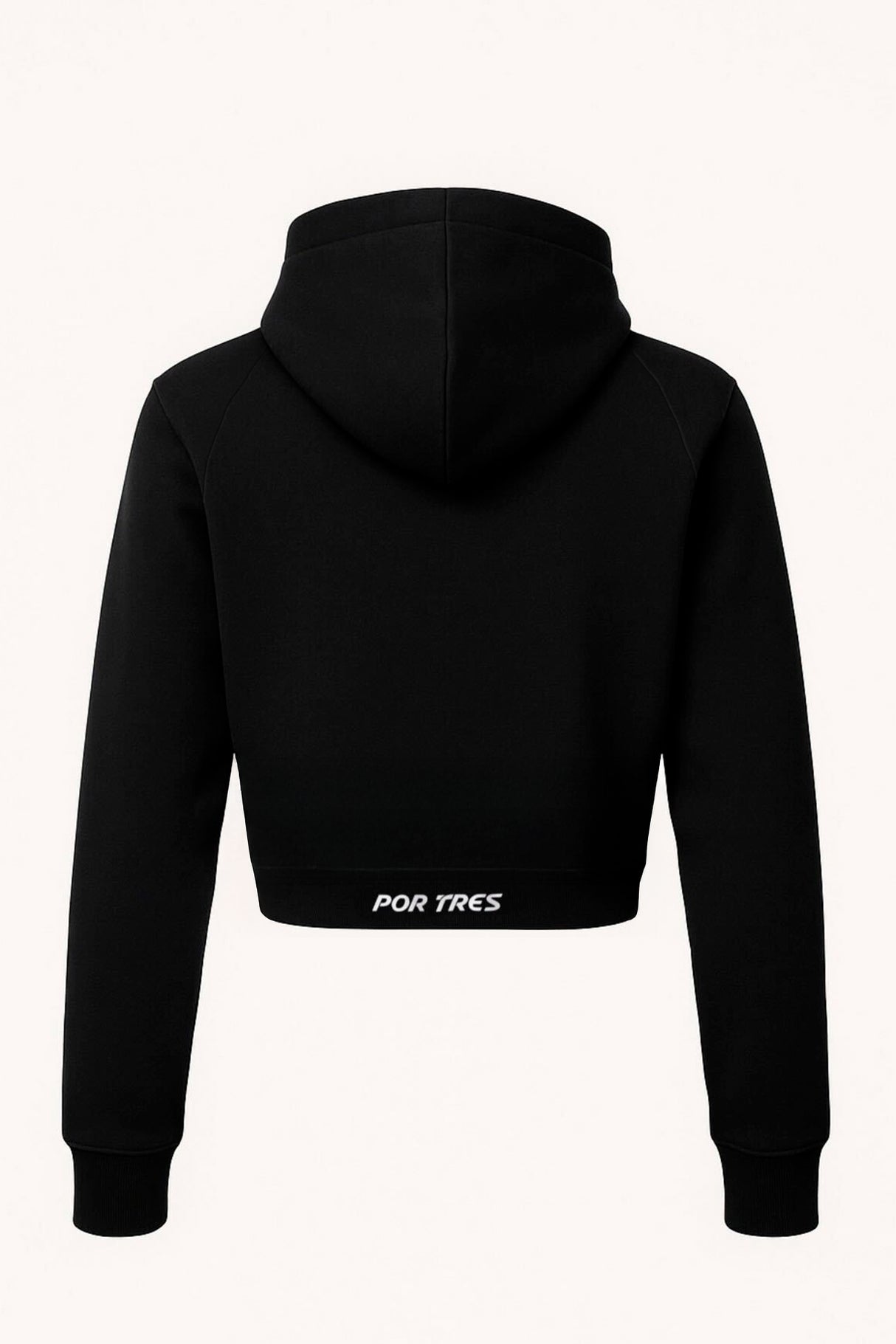 Felpa crop donna Ontario con cappuccio