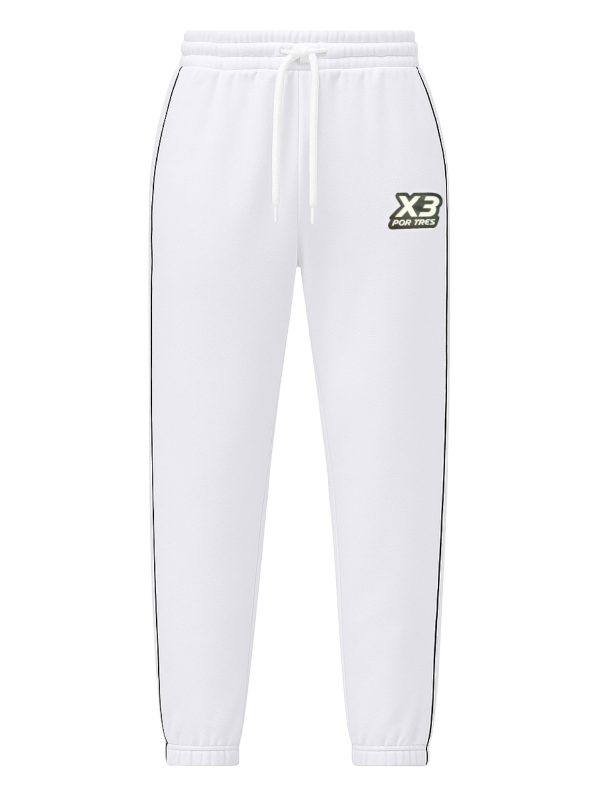 Pantalone Uomo X3 Por Tres – Felpa Florida bianco