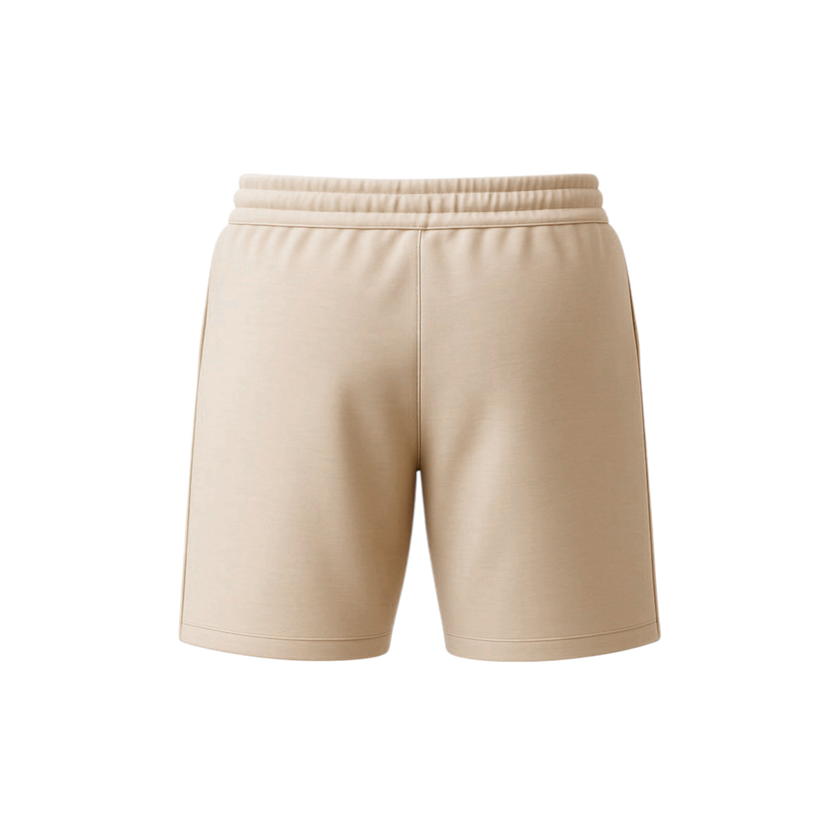 Pantaloncino Porto Rico Uomo Sabbia con logo Nero 100% Cotone