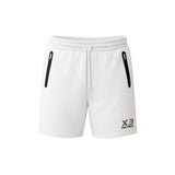 Pantaloncino Porto Rico Uomo Bianco con logo Nero 100% Cotone