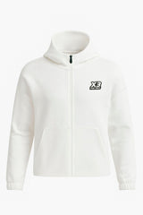 Felpa donna Quebec con cappuccio e zip – X3 Por Tres