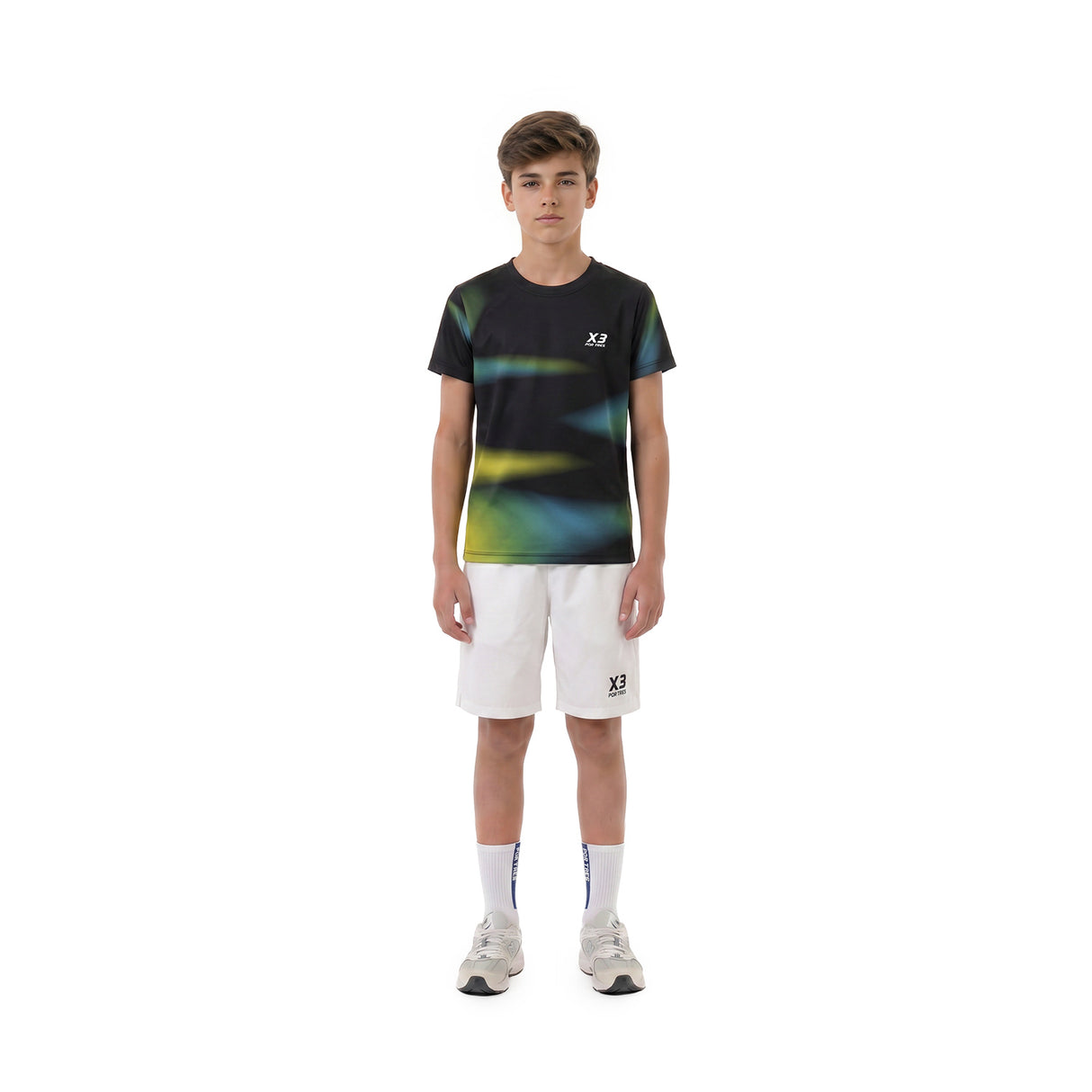 QATAR Bianco Pantaloncino Kids