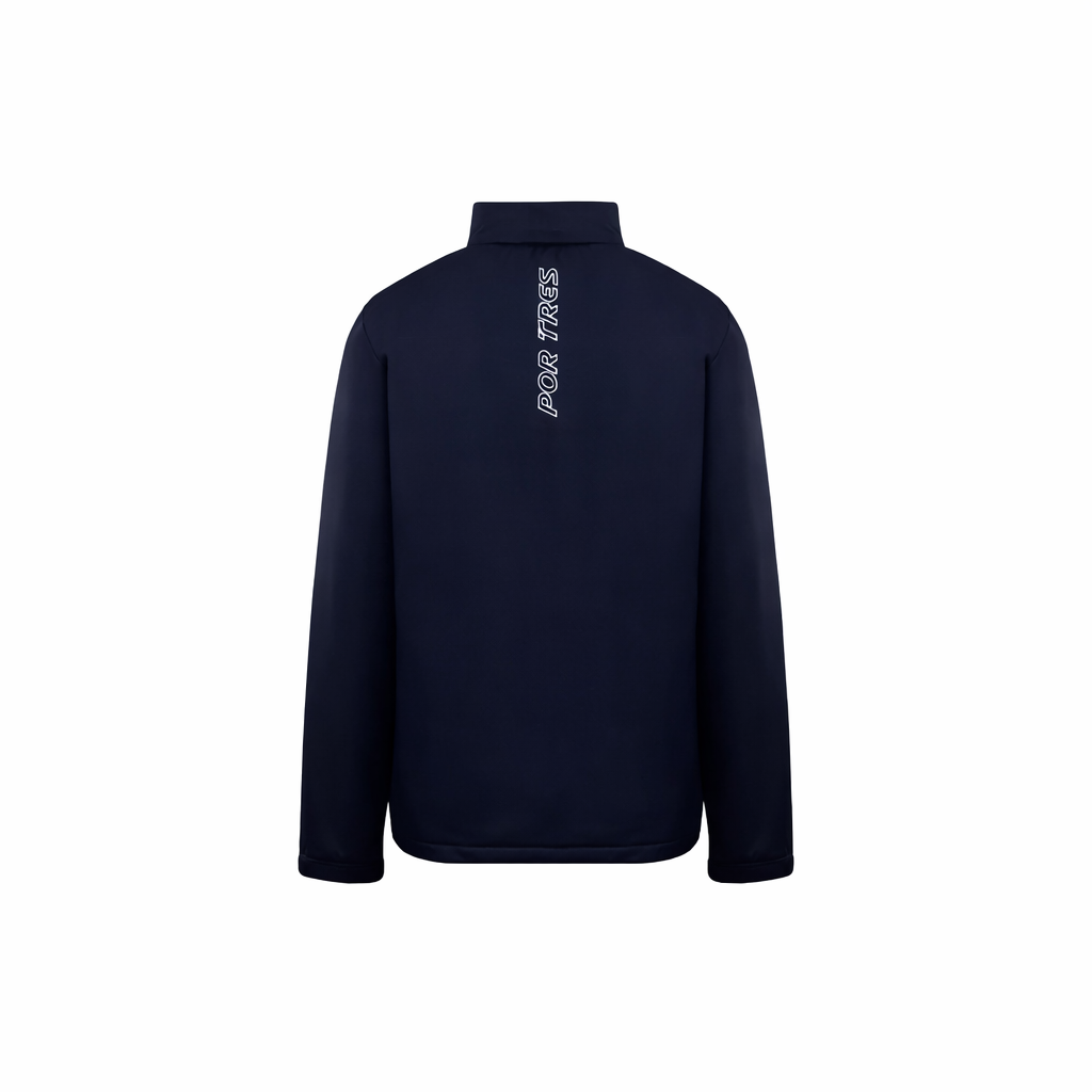 Bolivia blu- giubbotto invernale con pile interno