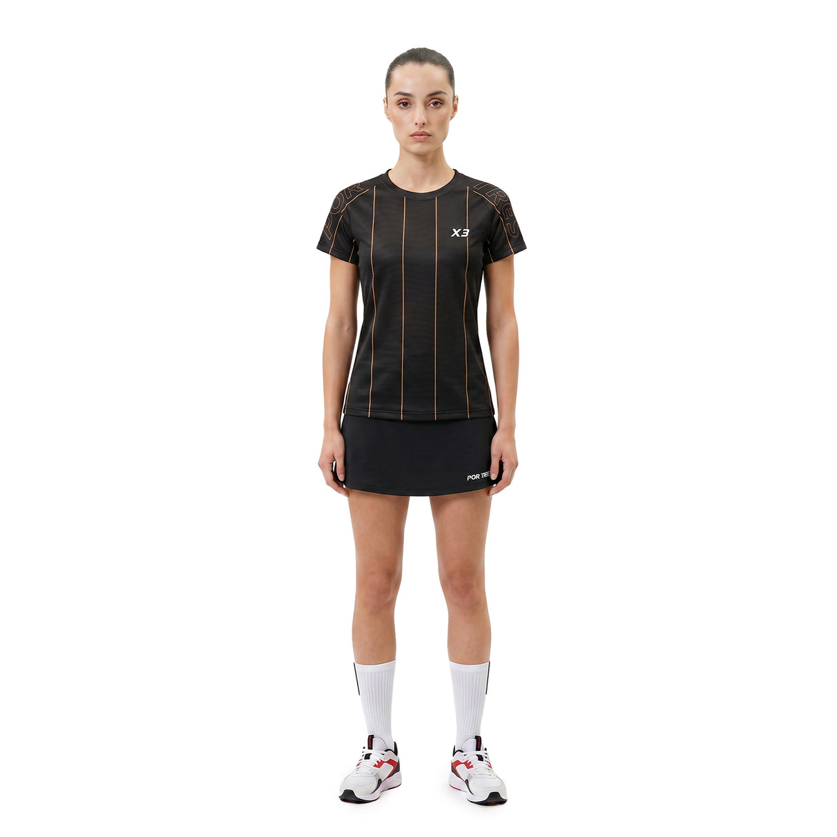 Charlotte Nero T-shirt Donna